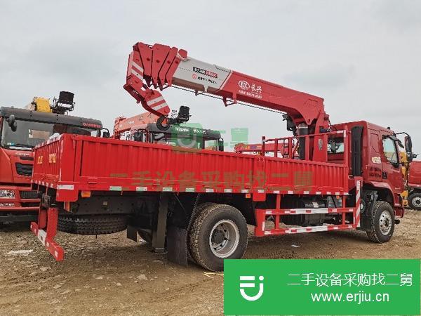 浙江出售二手長興10噸5節臂隨車吊