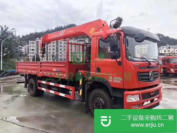 湖北出售二手石煤6.3噸隨車(chē)吊