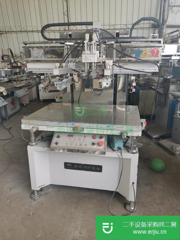 廣東出售二手80×100臺面絲印機
