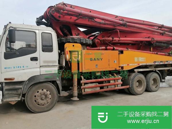 江蘇出售二手三一46米泵車