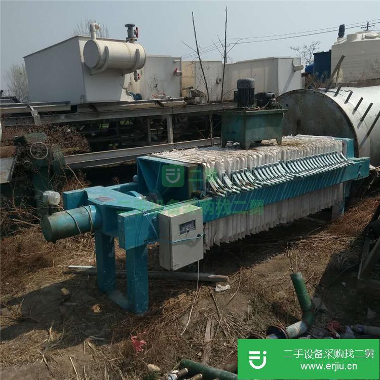 山東出售二手自動隔膜壓濾機200平方