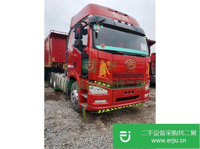 江西出售二手一汽解放J6P半掛車