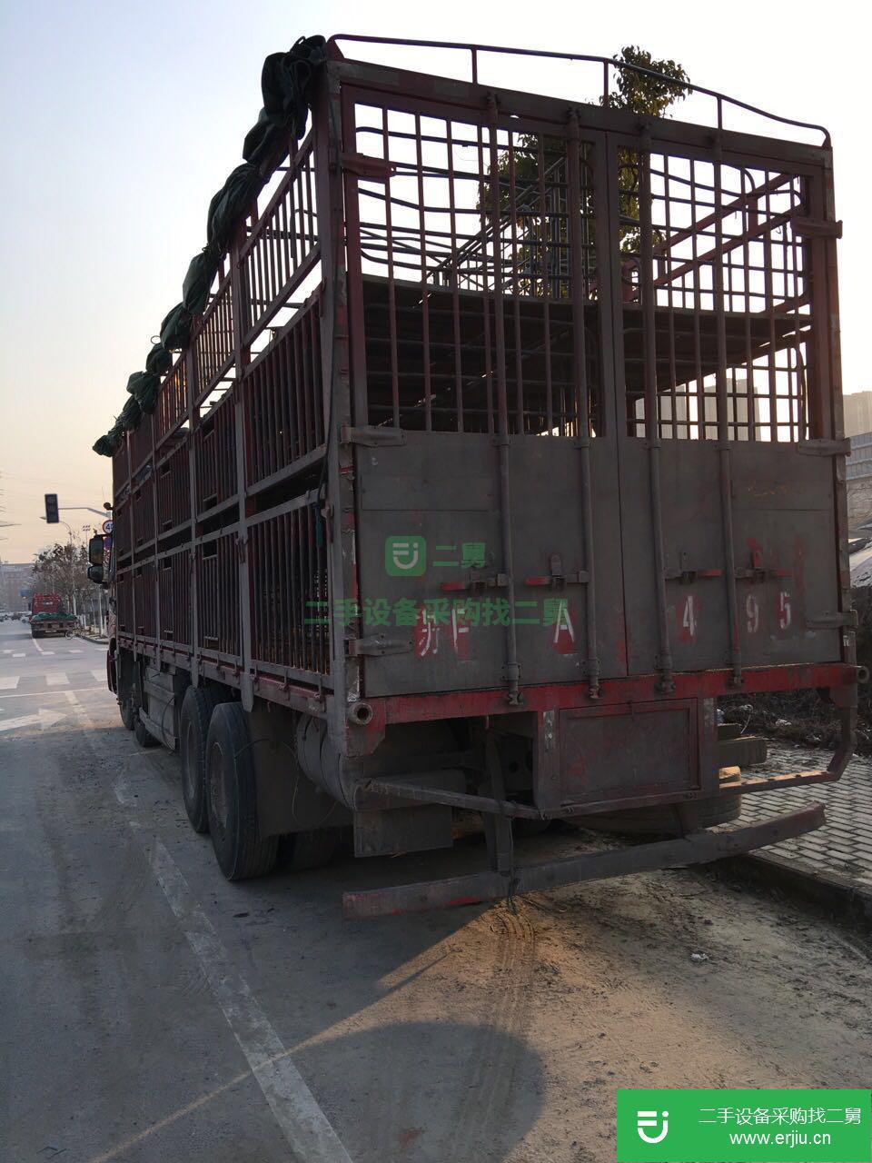 江蘇出售二手福田歐曼ETX高欄載貨車