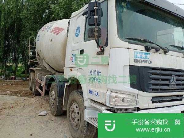 山東出售二手豪沃攪拌車國三大18方