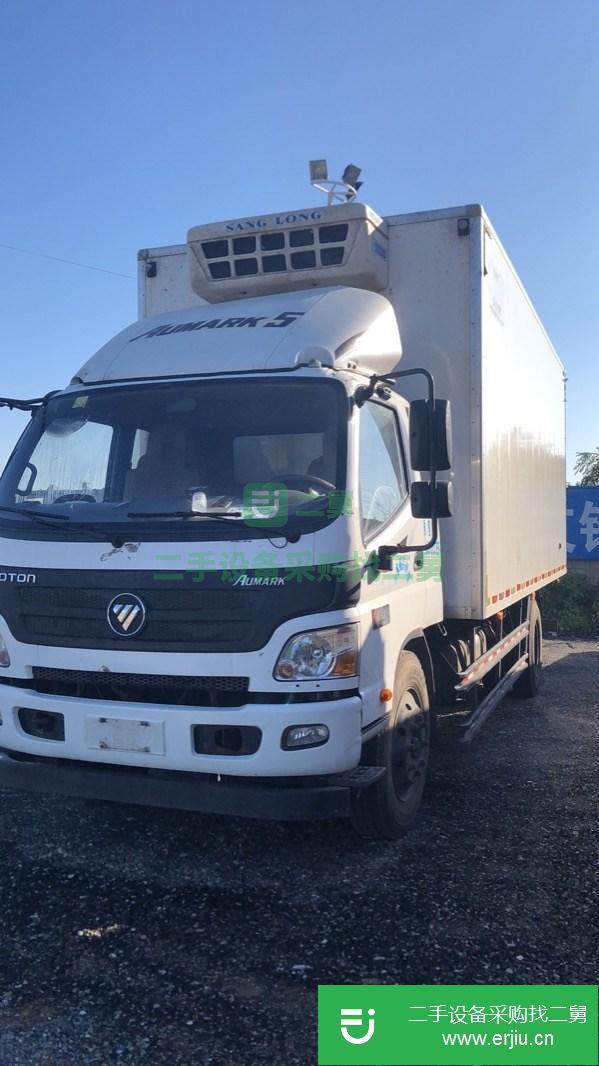 山東出售二手國4福田歐馬可冷藏車