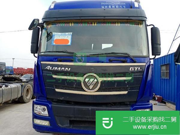 山東出售二手歐曼牽引車國五