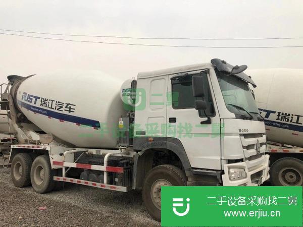 廣東出售二手豪沃大14方攪拌車