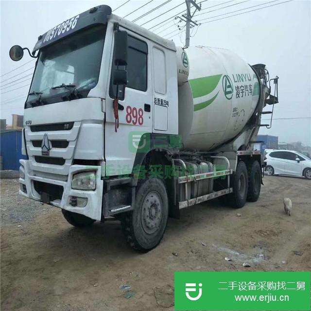 山東出售二手豪沃攪拌車15方