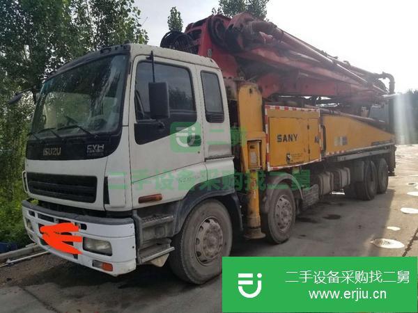 天津出售二手三一48米泵車