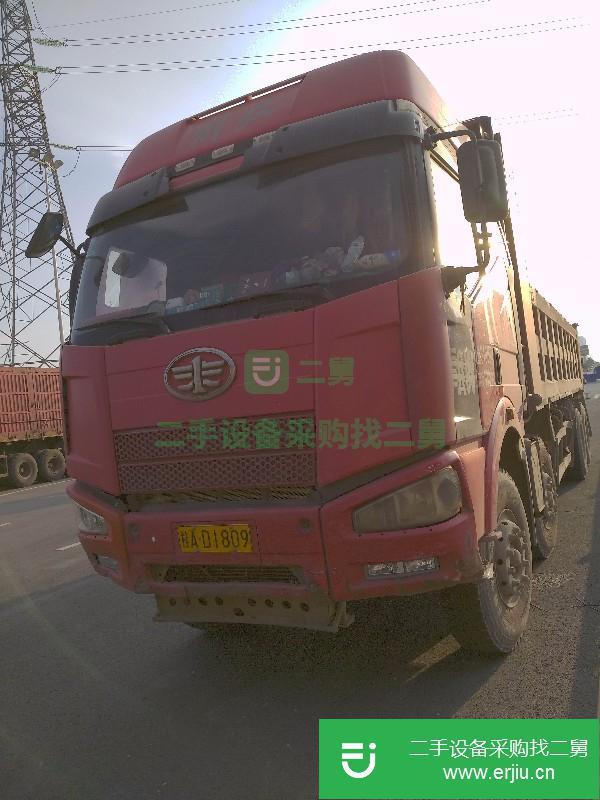 廣西出售二手解放J6P自卸車