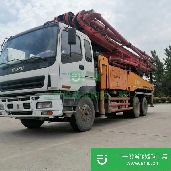江蘇出售二手三一46米泵車