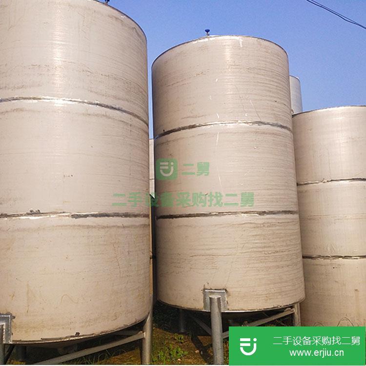 山東出售二手立式不銹鋼儲罐