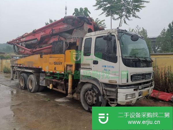 江蘇出售二手三一43米泵車