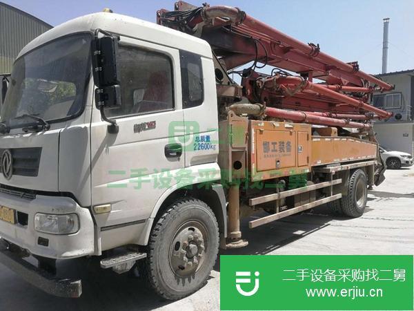 河北出售二手國四31米泵車