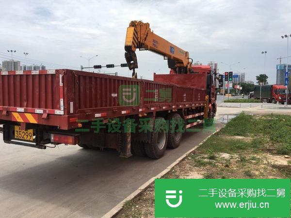 廣西出售二手石煤14噸隨車吊