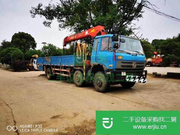 貴州出售二手三一10噸前四后四隨車吊