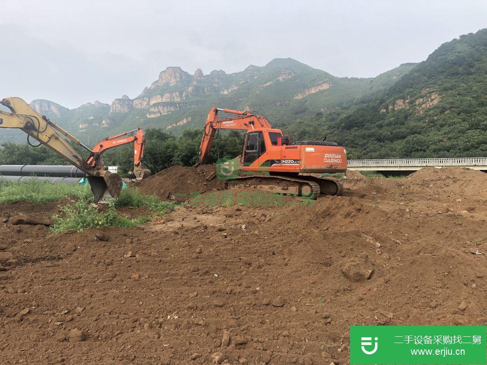北京出售二手斗山DH200LC-7挖掘機