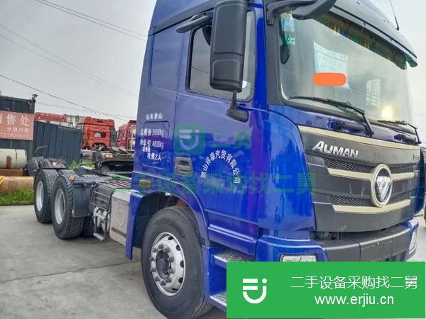 山東出售二手歐曼牽引車國五