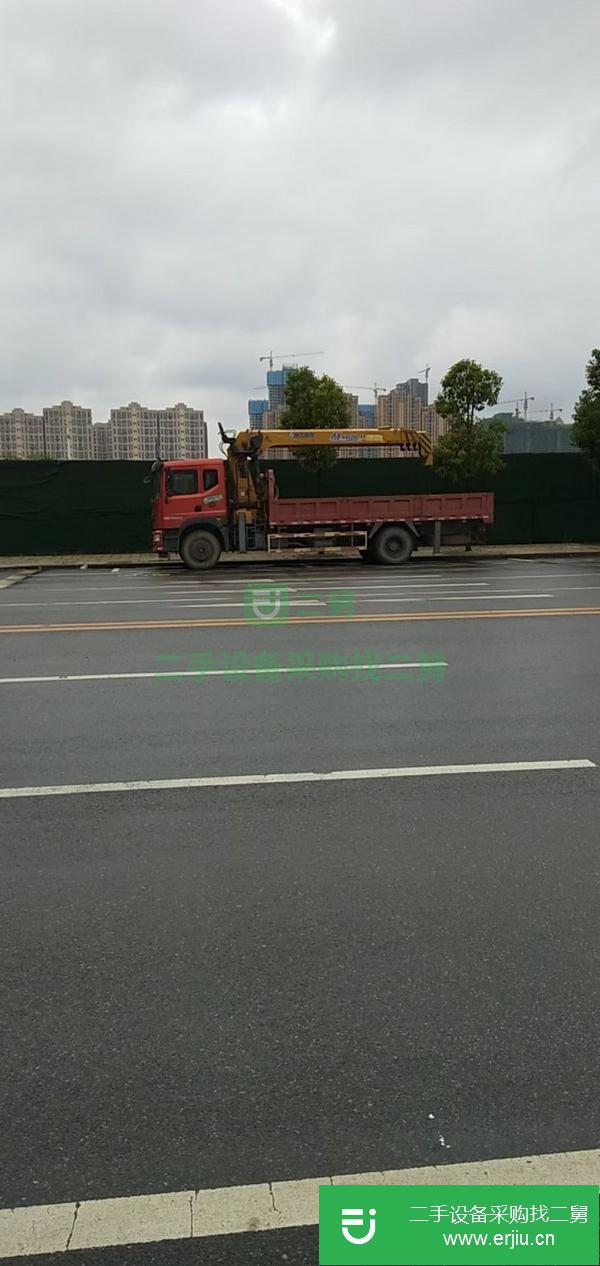 湖北出售二手徐工8噸雙聯(lián)泵隨車吊