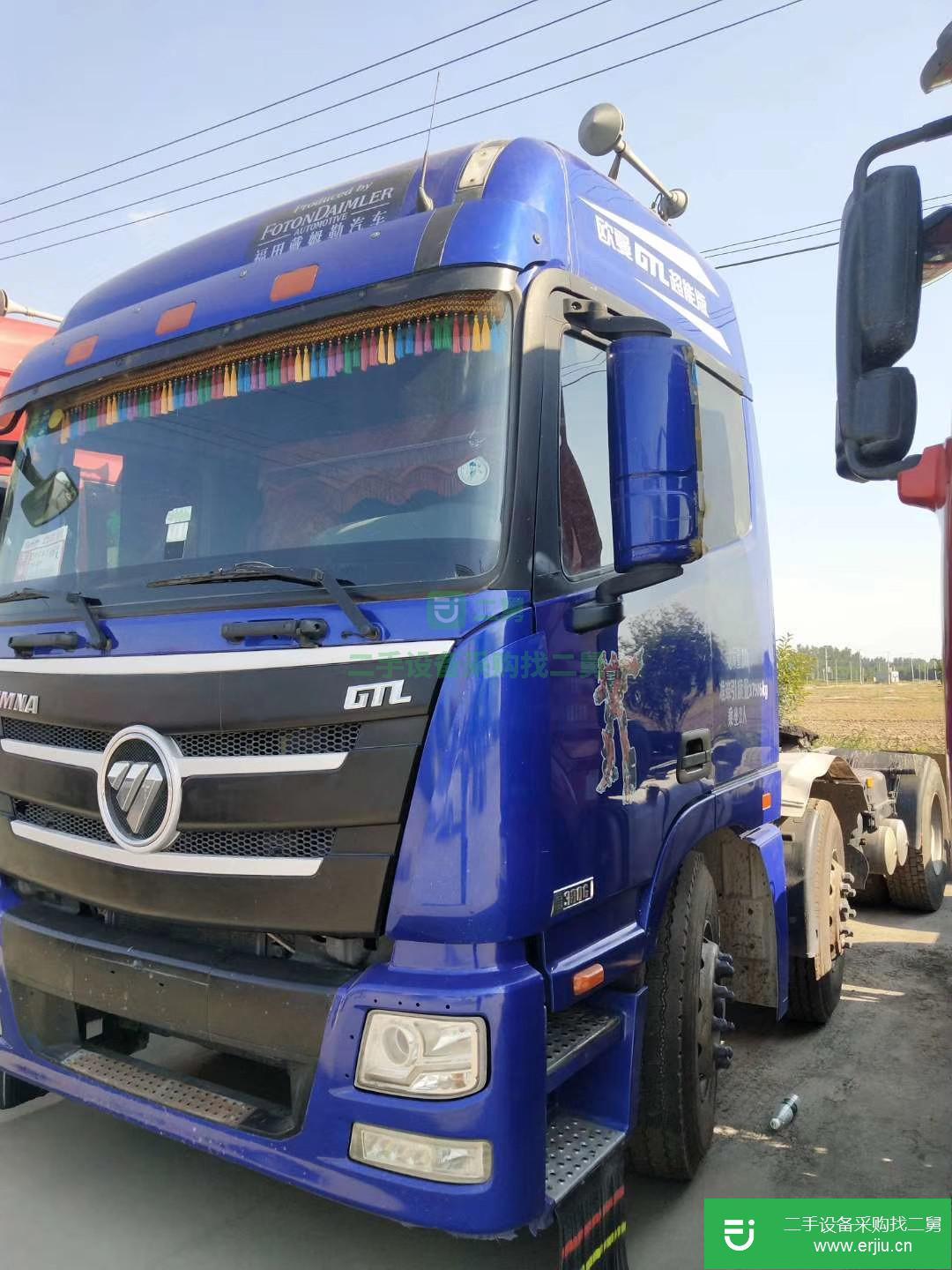 浙江出售二手福田歐曼牽引車