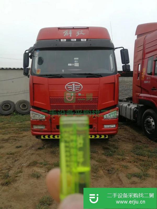 河北出售二手解放牽引車，長途精品車  原車原版