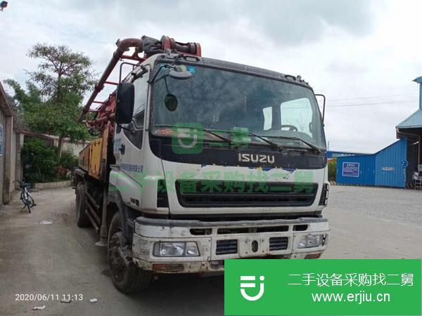 湖南出售二手五十鈴37米泵車
