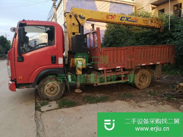 山東出售二手古河12噸隨車吊