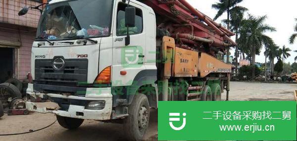 北京出售二手日野46米泵車