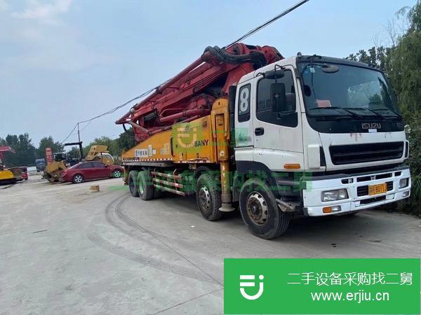 河北出售二手三一48米泵車