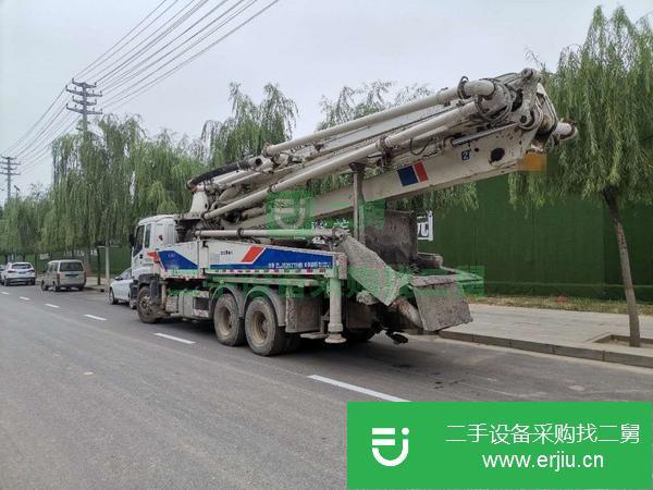河北出售二手中聯37米泵車