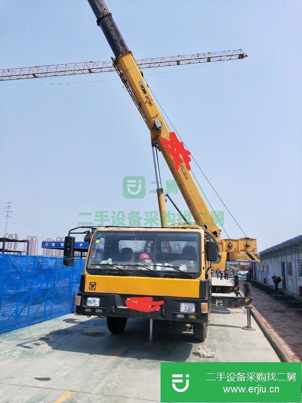 山東出售二手精品徐工吊車
