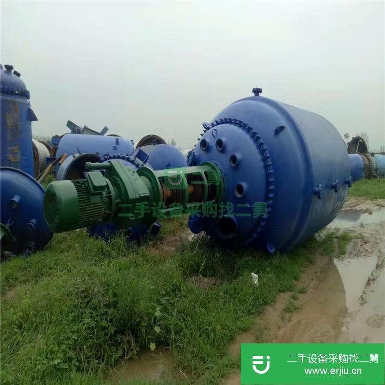 山東出售二手10噸搪瓷反應釜