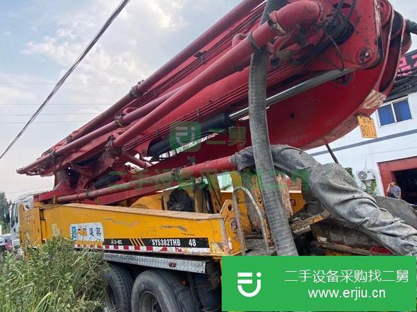河北出售二手三一48米泵車