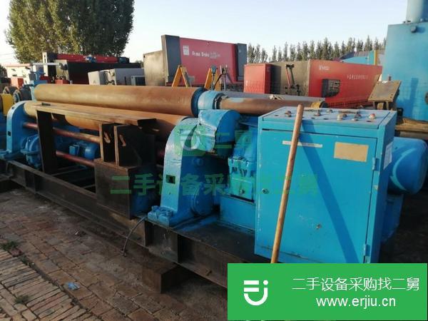 北京出售二手16*3000機械自動卷板機