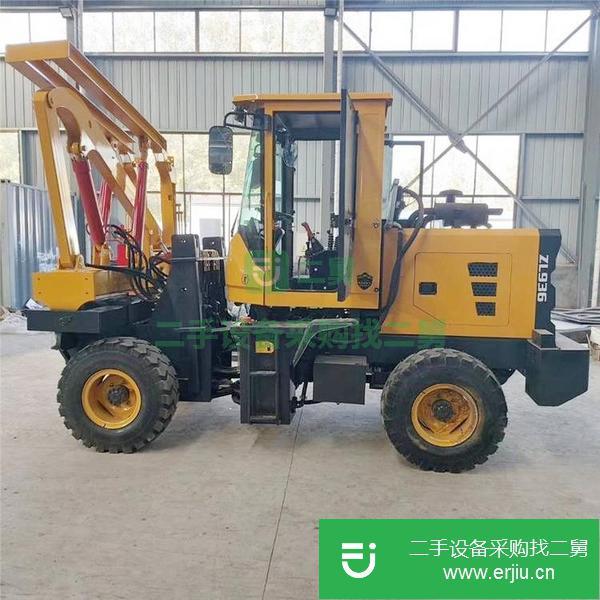 山東出售二手公路護(hù)欄打樁機(jī)