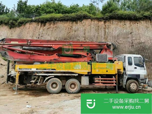 廣西出售二手三一40米泵車