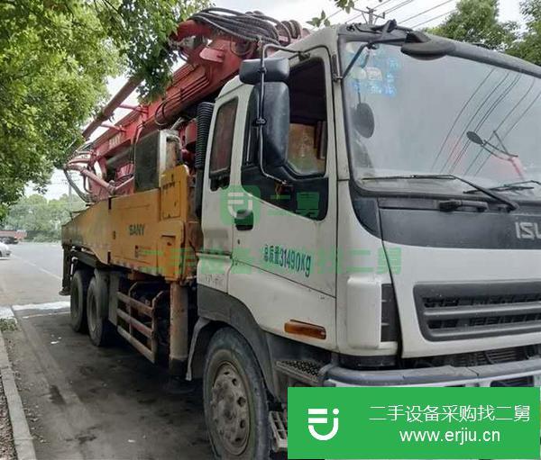 湖南出售二手三一43米泵車