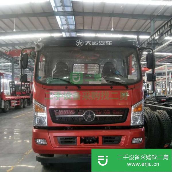 廣東出售二手解放單橋6米8平板運輸車