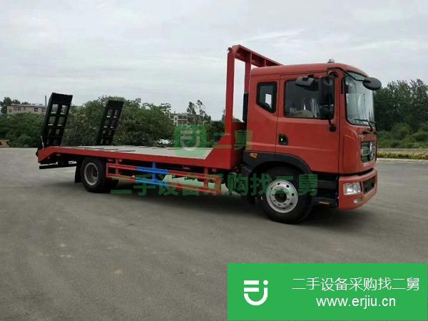 甘肅出售二手挖機平板運輸車