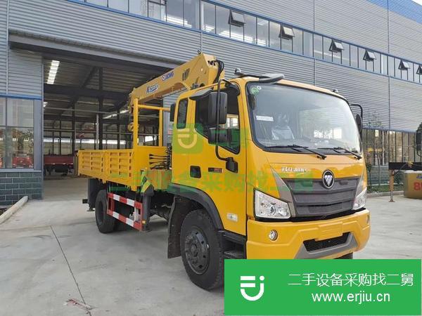 江蘇出售二手國六福田6.3噸隨車吊