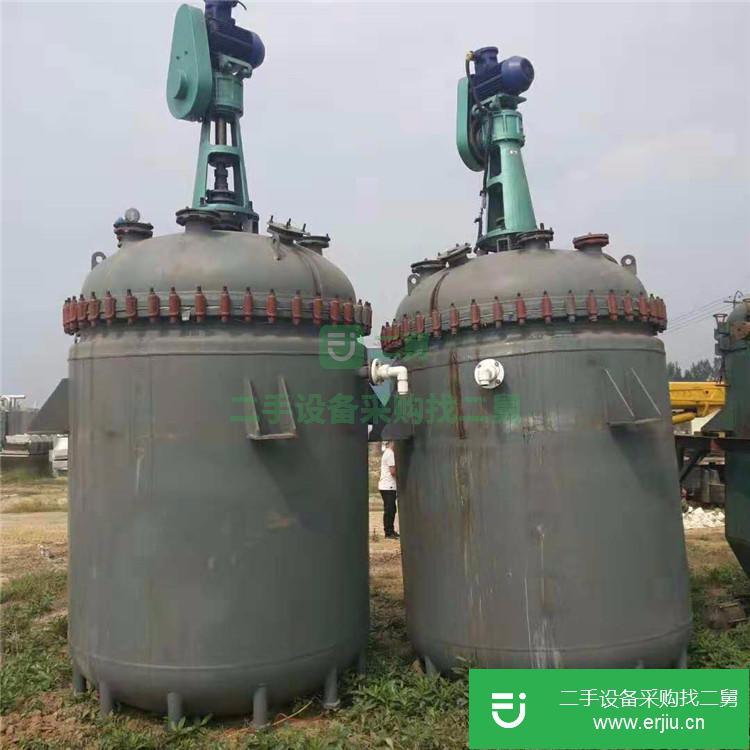 山東出售二手10噸搪瓷反應釜