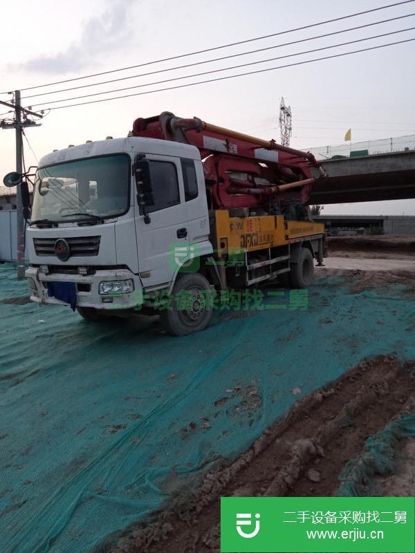 河北出售二手東風鑫達31米泵車
