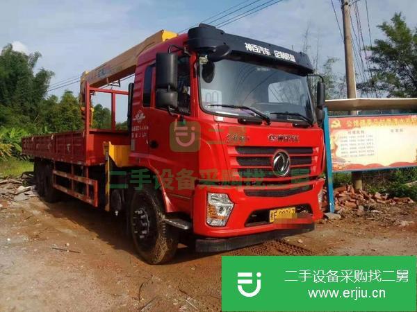 廣東出售二手后八輪隨車吊