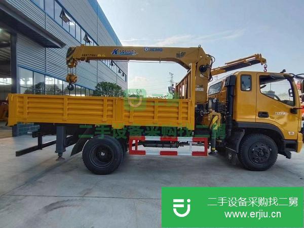 貴州出售二手福田瑞沃6.3噸隨車吊