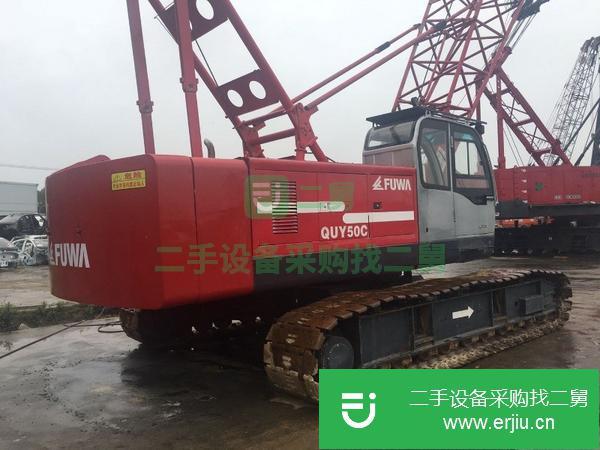 上海出售二手50噸履帶吊車