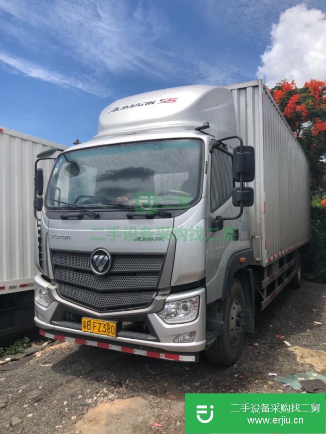 廣東出售二手福田歐曼廂式貨車