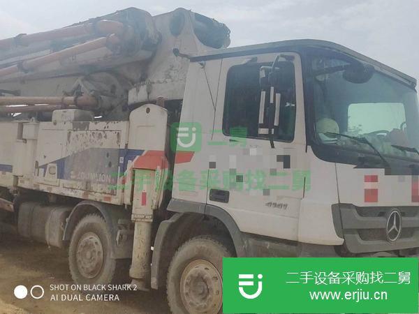 天津出售二手中聯52米泵車