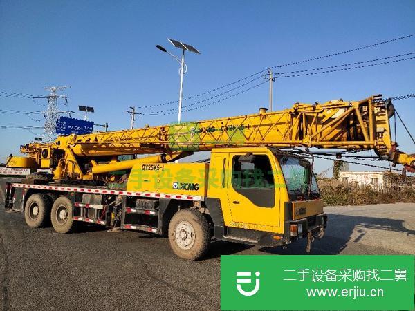 山東出售二手徐工25k5吊車
