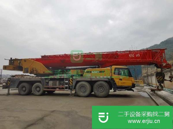 浙江出售二手80噸三一吊車
