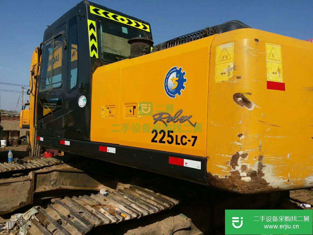 遼寧出售二手現(xiàn)代R225LC-7挖掘機(jī)